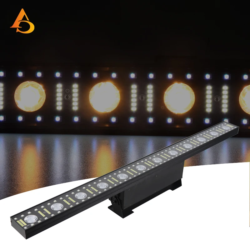 Barra de luz LED Wall Washer, Iluminação de palco, RGB 3in 1 Beam, Wash Wall for Bar, Disco Party, 12x3W