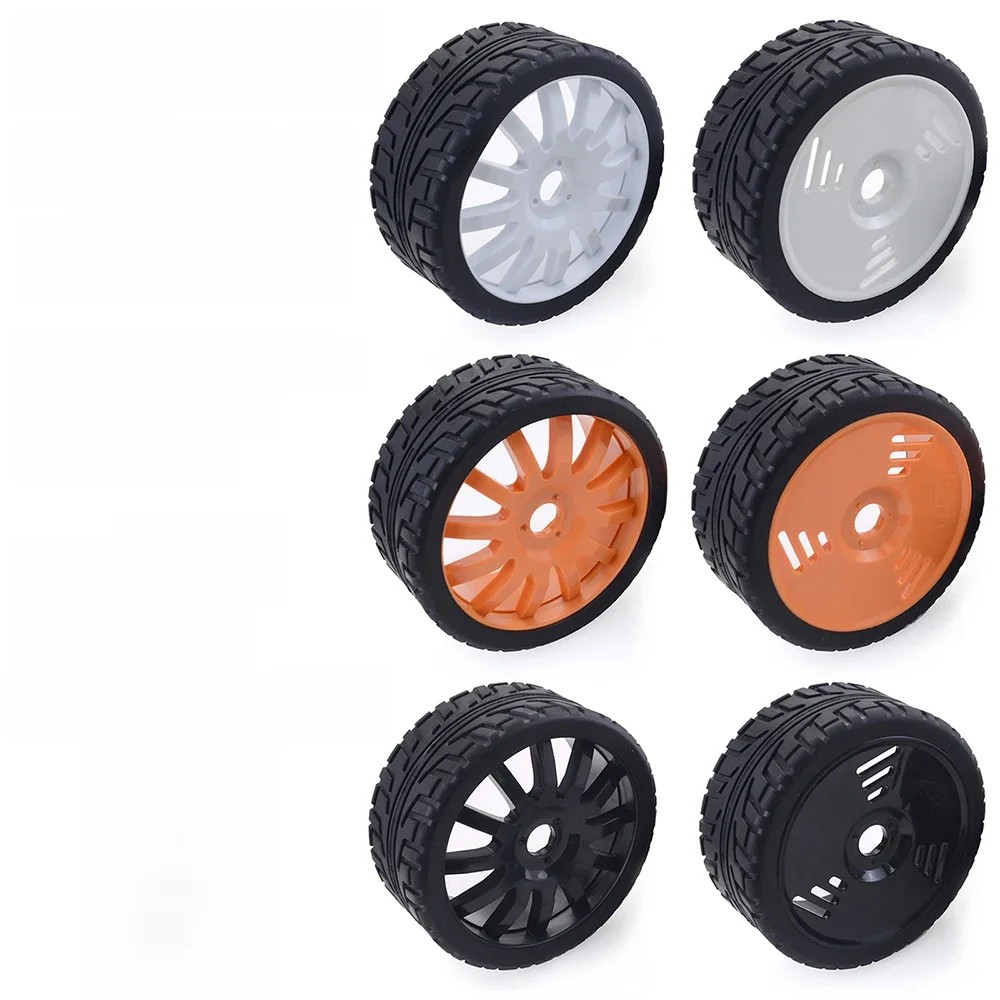 ZD Racing – pneus en caoutchouc de 100mm, roues hexagonales de 17mm pour Redcat HSP HPI Kyosho Hobao Team Losi Carson 1/8, Buggy sur route, voiture RC