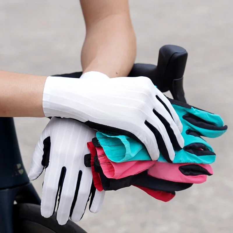 AliExpress CXWXC Touch Screen Long Full Fingers Gloves Breathable Sports Cycling Gloves MTB Road Bike Riding Racing Women Men Mittens