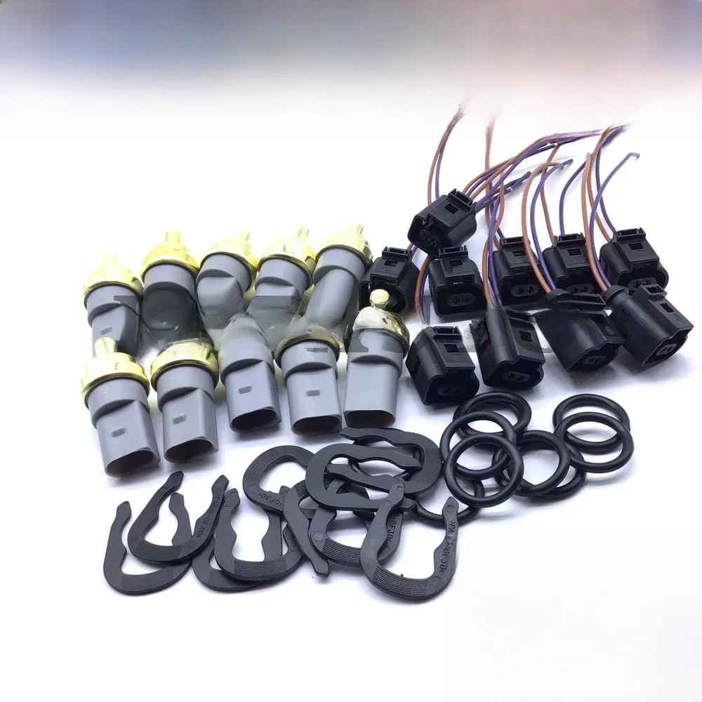10 * for Porsche Audi Volkswagen Engine Water Coolant Temperature Sensor +Pigtail Connector 95510612500 95510612501 06A919501A