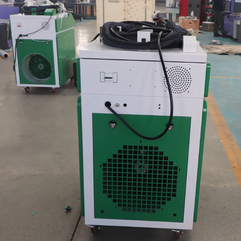 Laser Cleaner on Metal Wood Glass Stone Wall Graffiti High Quality 300W 500W Mopa Pulse Fiber Laser Cleaning Machine