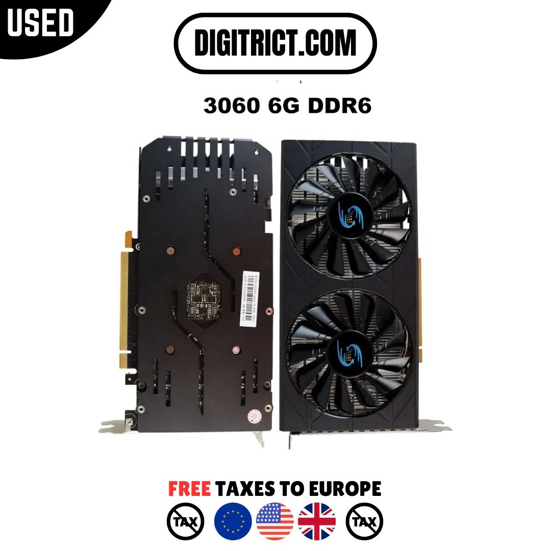 

3060M NEW Graphics Cards RTX 3060 6GB NO LHR Special Edition ETH Mining 49mh/s Computer Game Graphics Card For X79 Motherboard