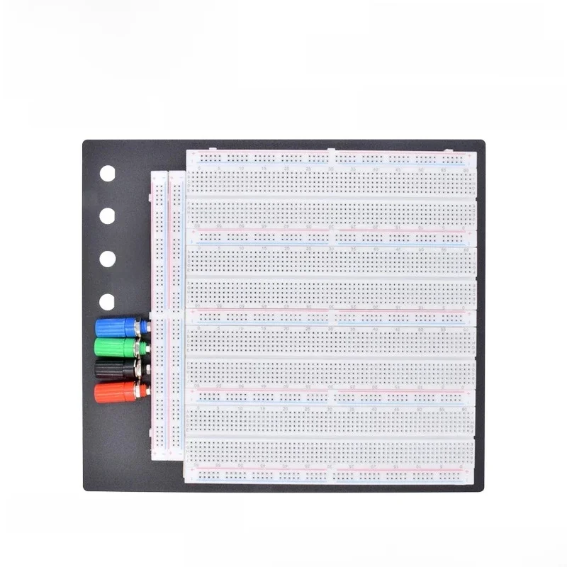 Carte de Test de Circuit sans soudure, 3220 trous, ZY-208 MB-102, quatre cartes combinées