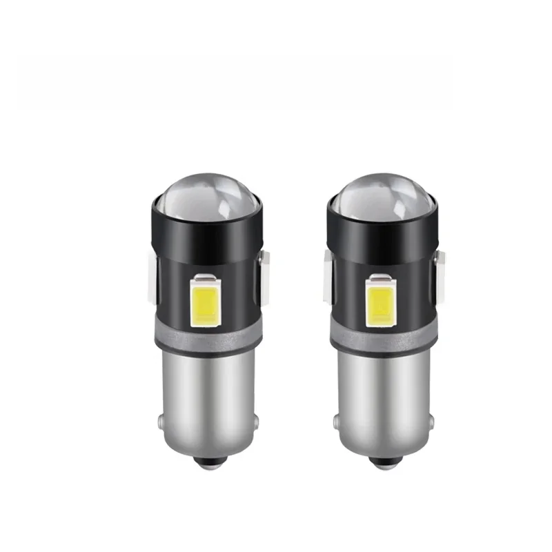2szt CANBUS T4W H6W Led Car Light Ba9s Led Auto Dome Light Lamp Bulbs 5630 SMD White Red Yellow 12V Reading Light Door Light — zdjęcie 2