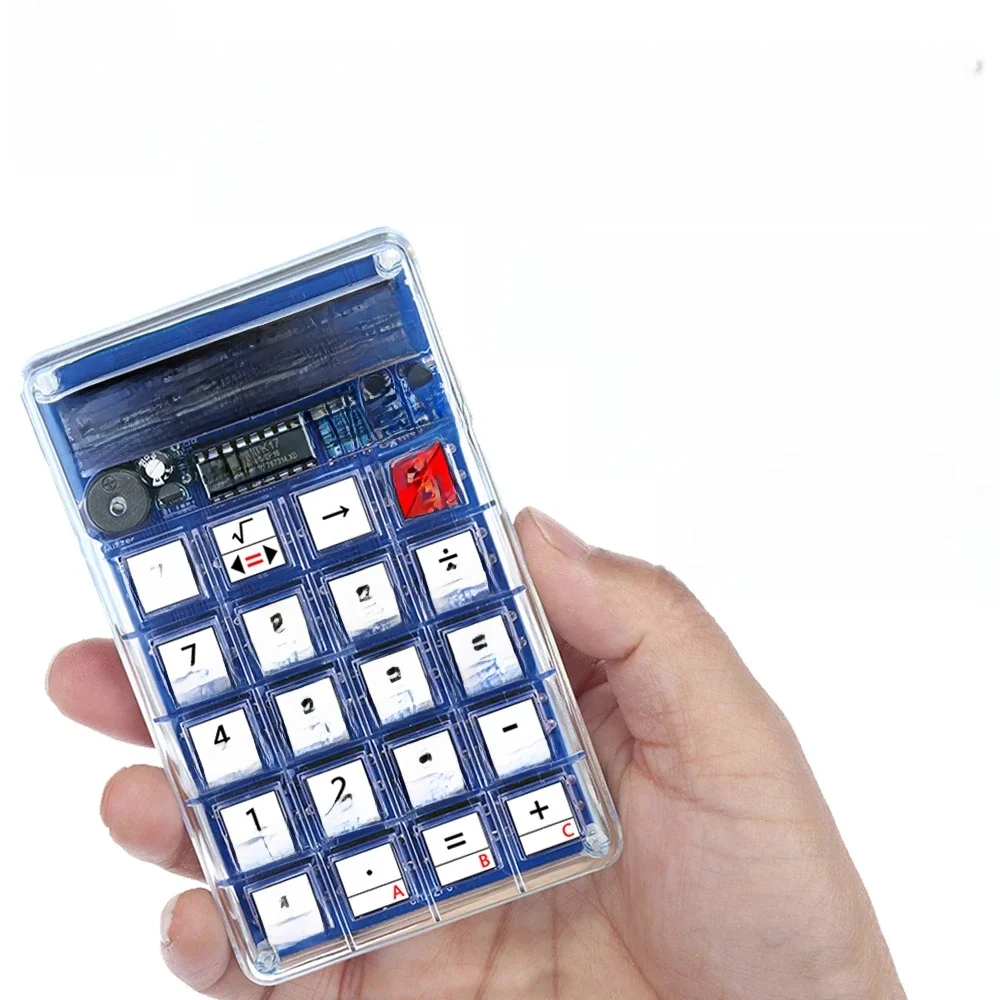DIY elektronische kit LED digitale buisrekenmachines Weerstandsconversie 51, microcontrollerbediening DIY-soldeerprojecten - afbeelding 2