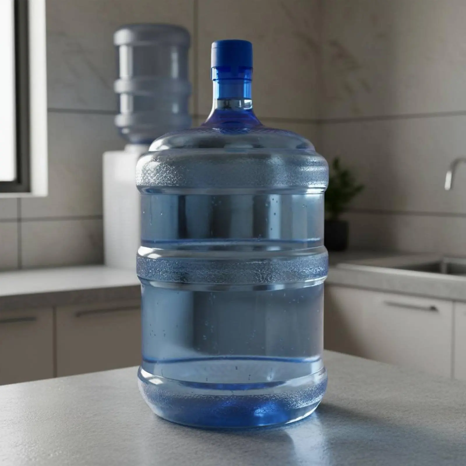 7.5-18L Large Empty Water Dispenser Jug with Thickened Wall Food Grade Material for Campers Camping Emergency Preparedness image 4