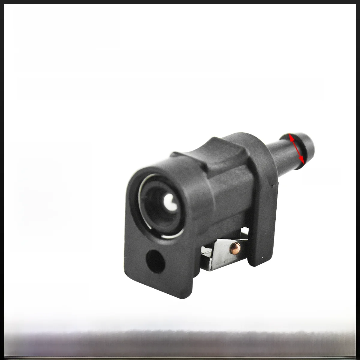 Adaptateur de raccords de connecteur de tuyau de carburant femelle, 8mm 5/16 pouces, pour moteur hors-bord Yamaha Parsun Hidea, tuyau de moteur, accessoires de bateau