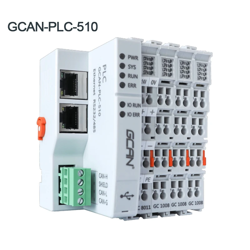 PLC Programmable Logic Controller Modular Design GC-2204 4-way Relay Output GC-2302 2-way PWM Output