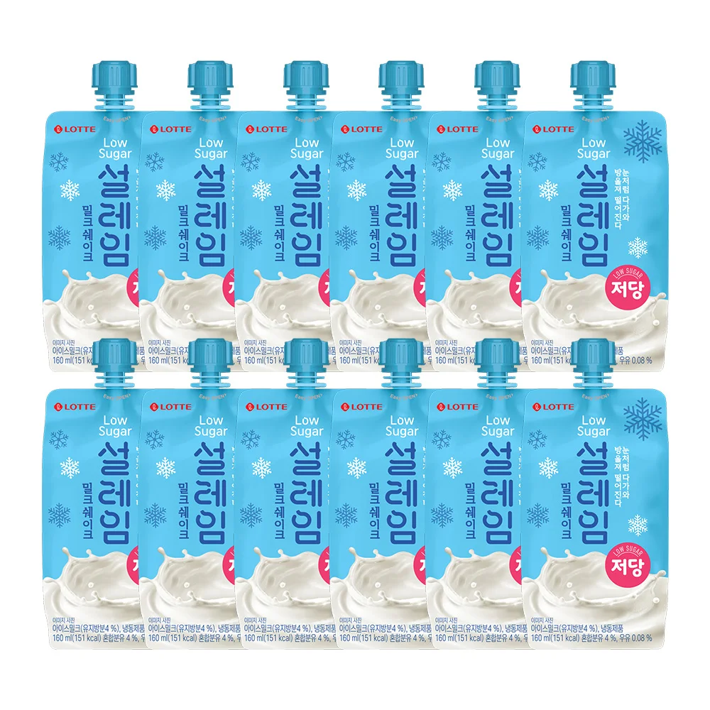 Lotdewellfood Batido Sullime bajo por minuto 160 ml x 12 piezas
