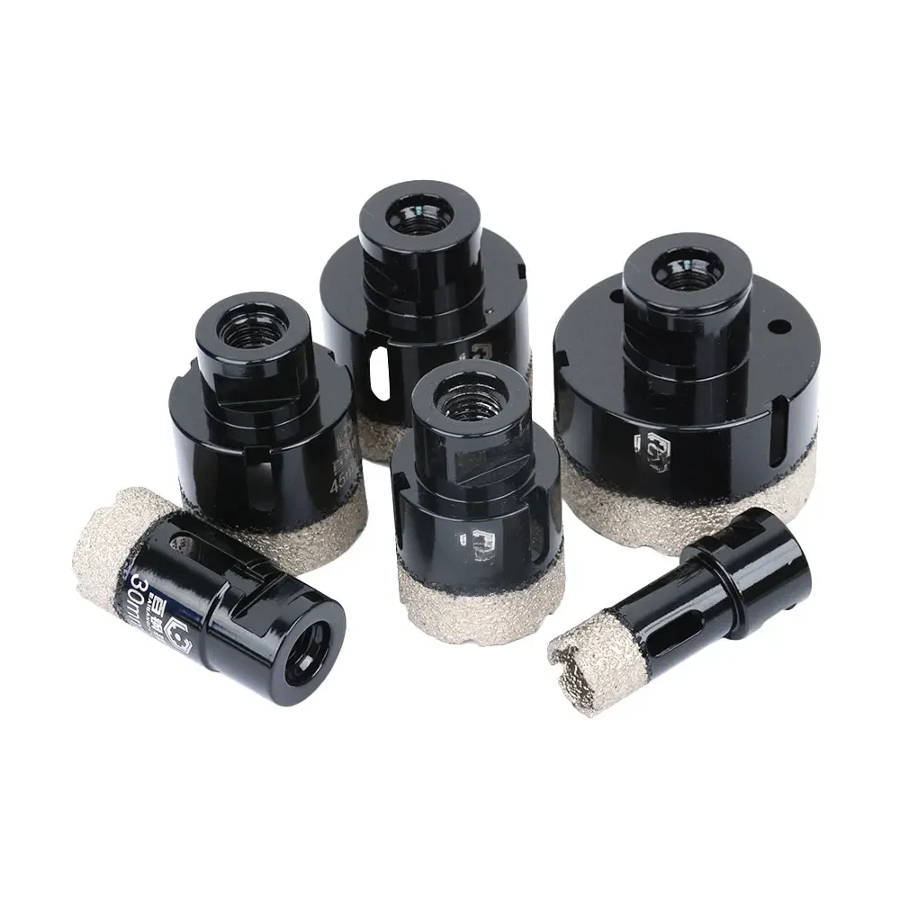 1PC M14 lutowane wiertło diamentowe 5-130mm wiertło diamentowe granit płytki ceramiczne beton ceramiczne płytki ceramiczne narzędzie do wiercenia — zdjęcie 2