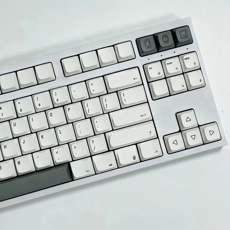 Nasadki na klawisze XDA PBT angielski/koreański/rosyjski/japoński/zestaw dla Apple MAC Cherry MX Keycap dla majsterkowiczów niestandardowa klawiatura mechaniczna — zdjęcie produktu 7