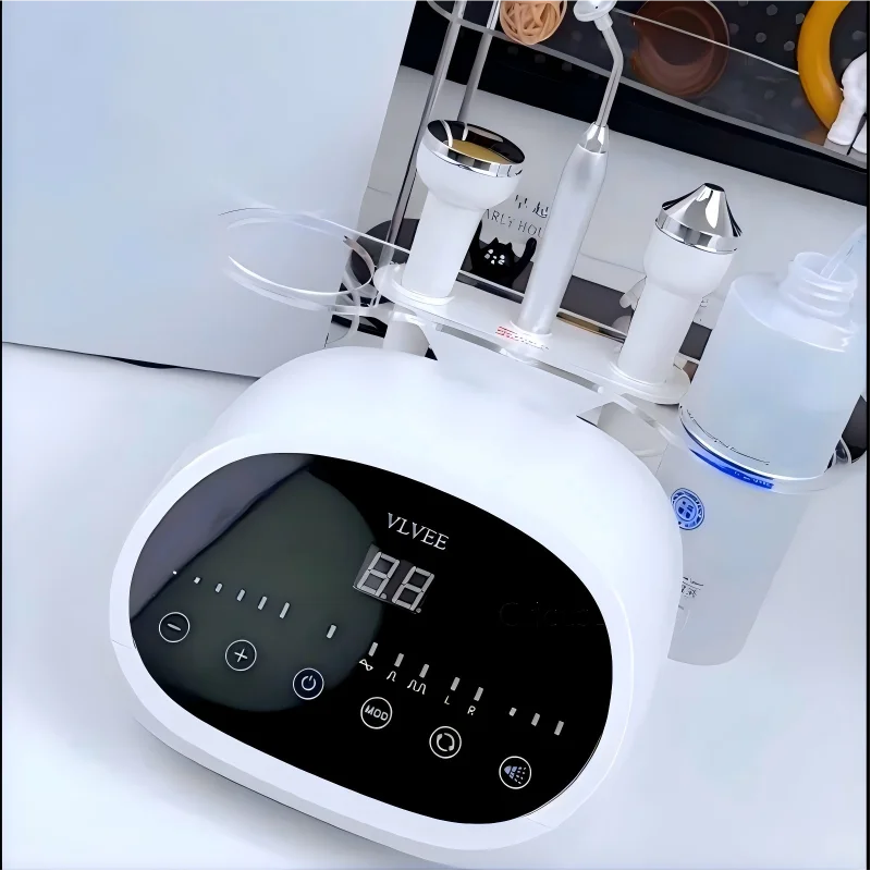 

3 In 1 Oxygen Bubble Facial Machine Skin Moisturize Face Cleansing Device Handle Desktop Beauty Tool Facial Body SPA Home Use