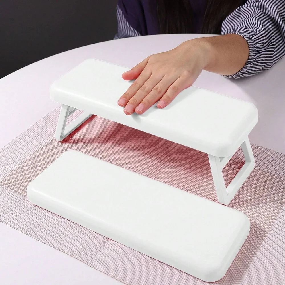 Nail Art Hand Pillow, Foldable Plastic Hand Pillow, Dedicated Hand Pillow, Minimalist Style Tool Holder, Portable And Foldable