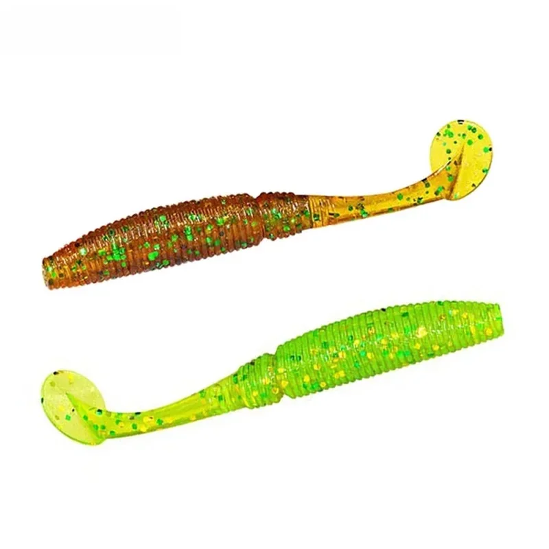KMRESA 15szt Wobbler Jigging 5cm 1g Przynęta wędkarska Miękki robak Krewetka Jerkbait Ryba Ocean Rock przynęta bass miękki zapach rybny miękka przynęta — zdjęcie 2