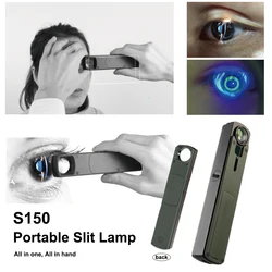 LINK-Ophthalmic Portable Slit Lamps with Led Illumination Handheld Slit Lamp Microscope Eye Check Ophthalmic Equipment S150