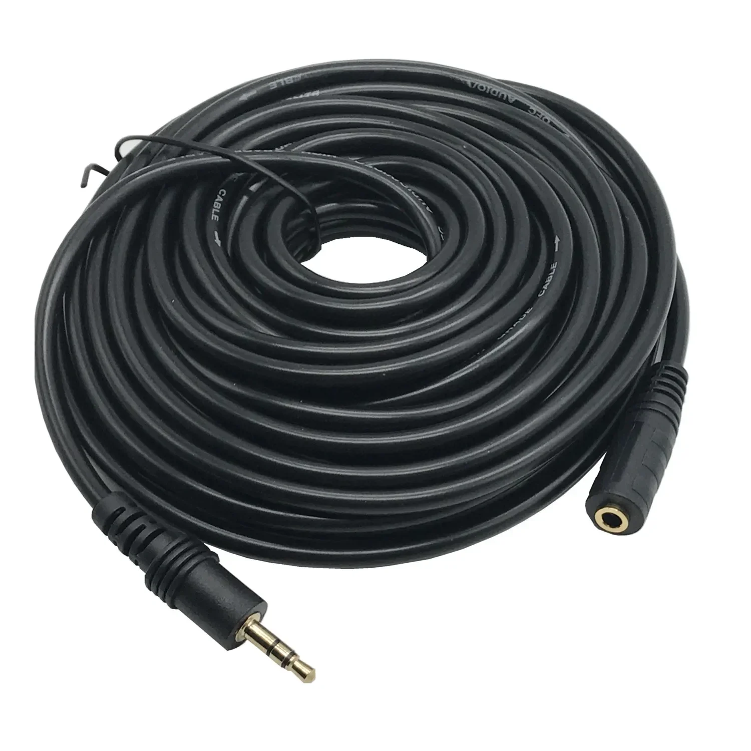 Przedłużacz 3,5 Jack Audio AUX Kabel 3,5 mm męski do żeńskiego słuchawek Słuchawki Rozszerzający kabel Stereo AUX Przewód 1,5 m 3 m 5 m 10 m 15 m 20 m — zdjęcie produktu 7