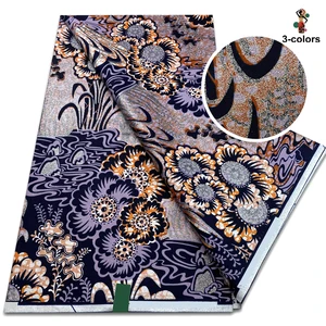 Afrika Altın Büyük Balmumu, Kadınlar için Bez, Yüksek Kaliteli Pagne, flaş Altın, Baskı, Batik, Ankara, Glitter, daha yeni bir Kumaş için en iyi 10 satış, paete dourado-no. 8