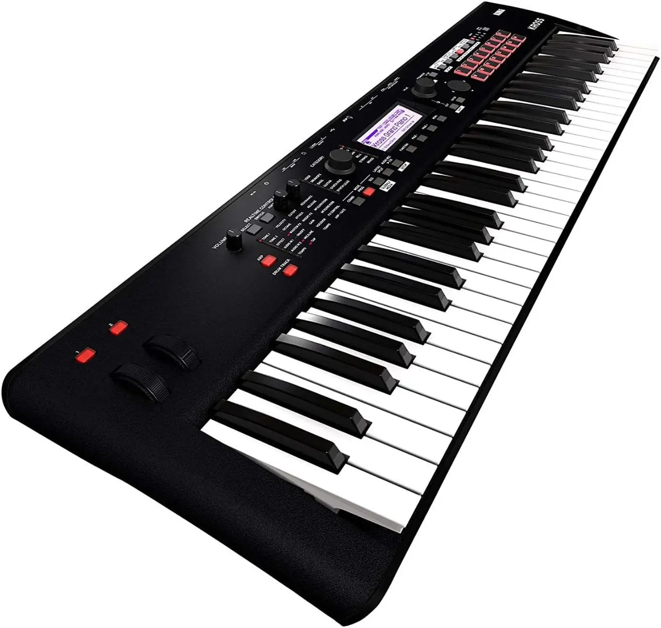 Korg Kross 2 estación de trabajo sintetizador 61-Key, negro, nuevo descuento, ventas, envío rápido