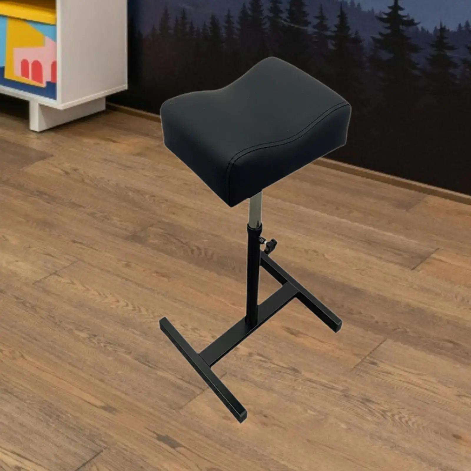 ペディキュア マニキュア フットレスト フットマッサージ ネイルテクニック ペディキュア用、高さ調節可能なフットスツール ホームビューティーサロン用