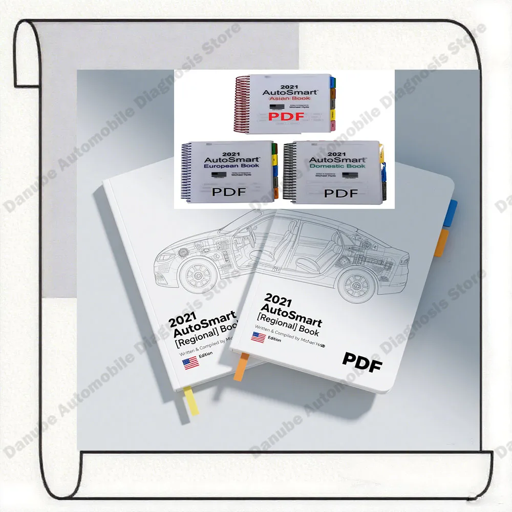

3Set Repair Manual for Locksmith AutoSmart Tool European Domestic Cars Trucks Updated Model Information Service for Transponders
