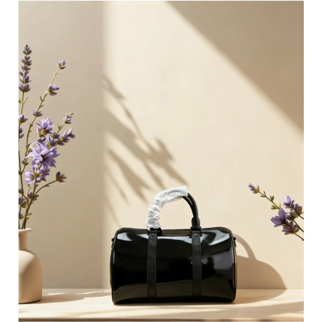 

New Style Size 35×21CM High Quality Women's Fashionable Classic Black Large-capacity Single-shoulder Crossbody Handbag No Box