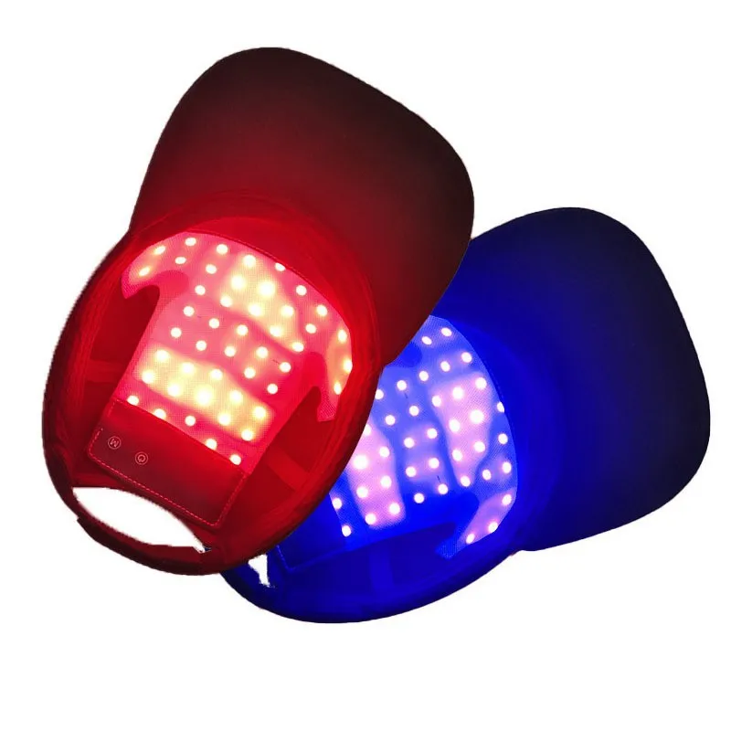 

LED Red Light Therapy Hat Cap 660nm 850nm 940nm Red Light Therapy Hair Growth Cap for Hair Regrowth Anti Hair Loss Relax Scalp