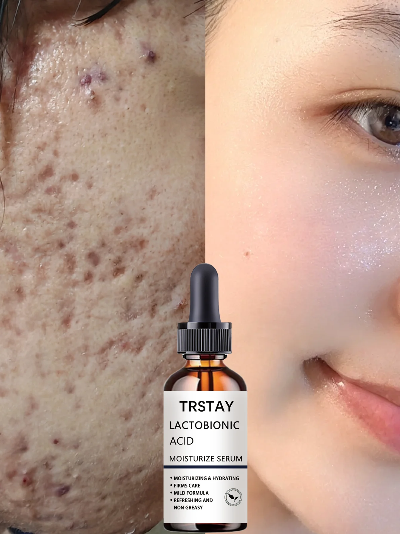 Hydrating serum with natural essential oils for delicate skin to minimize pores regulate oil and achieve smooth silky texture fo - Image 4