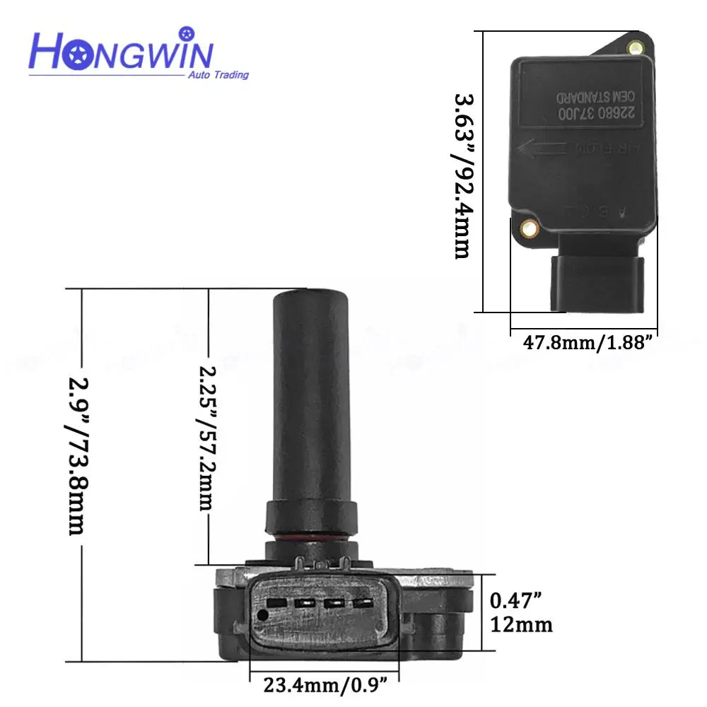 Genuine No.: 22680-37J00 AFH70-05 Mass Air Flow Meter Sensor For Nissan Safari WGY60 Patrol Y60 GQ TB42E RD28T 4.2L TD42 1992-97