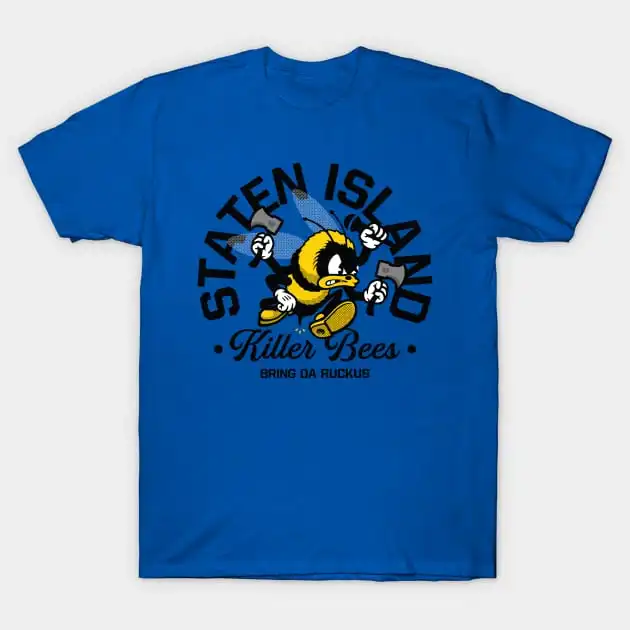 2024 Wutang Clan Staten Island Killer Bees T-Shirts Summer Man Women Harajuku Style Street Fashion Casual Short Sleeve Clothing