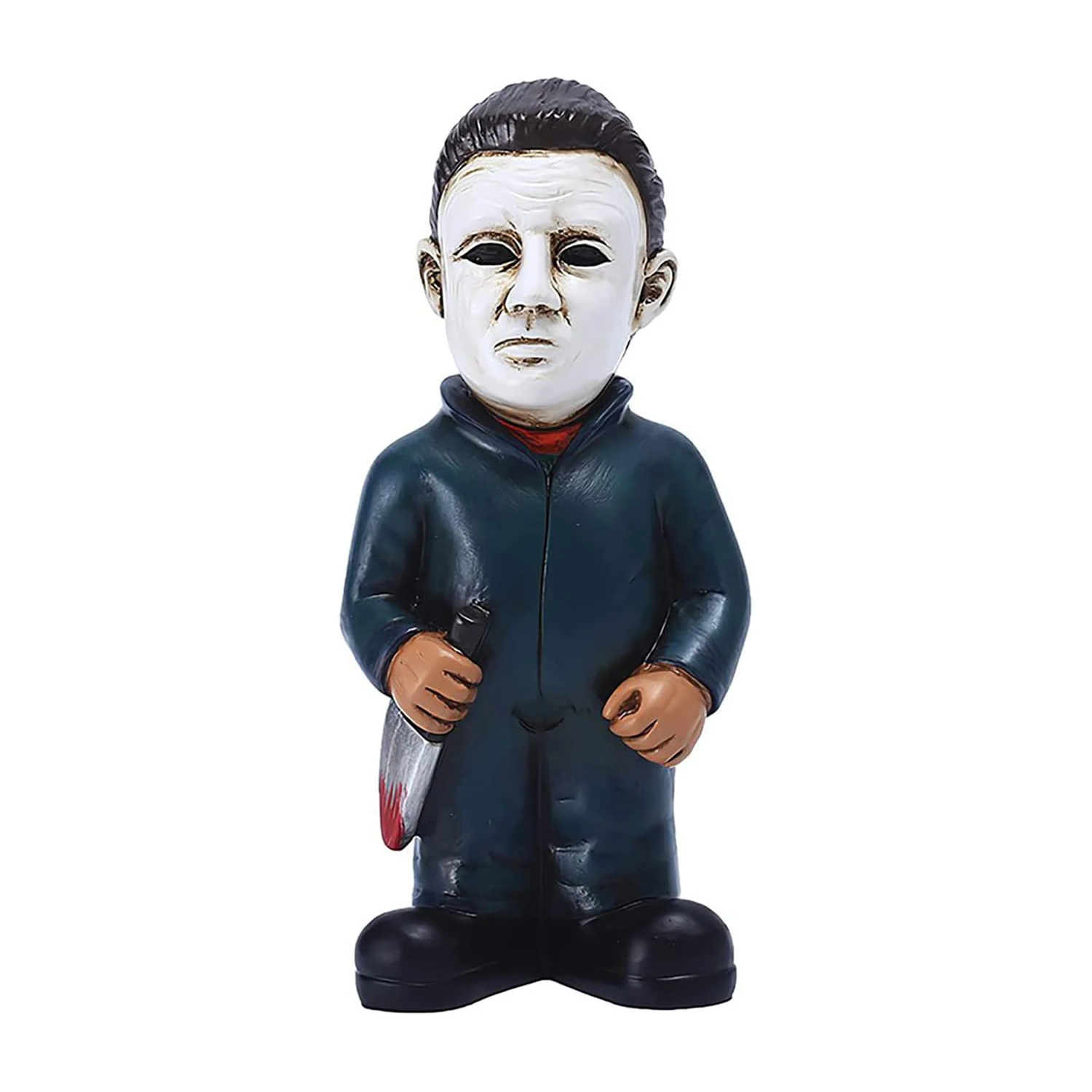 Horror Movie Garden Gnomes Mini Decoration Outdoor Statue Resin Miniature Gnome Figurines Jason Michael Myers Home Lawn Decor