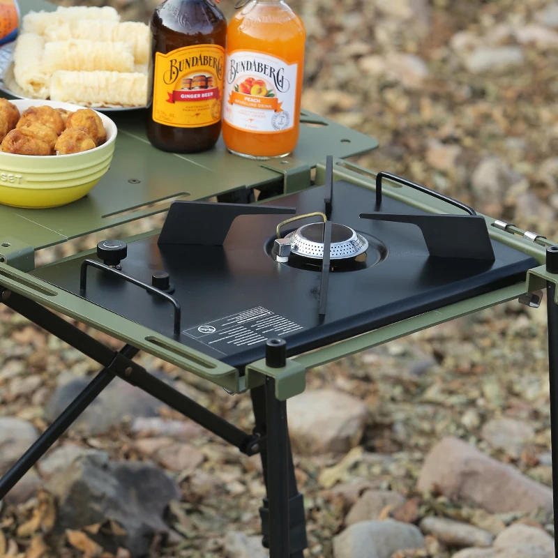 Pandatour IGT Removable Furnace Stove High Firepower Folding One-unit Stainless Steel Stove One Lick Ignite Outdoor Stove 썸네일 6