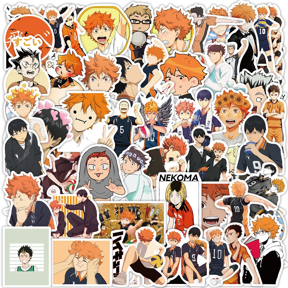 50 قطعة من ملصقات جرافيتي الرسوم المتحركة الكرتونية للأمتعة المزخرفة DIY للدراجات النارية والكمبيوتر المحمول وملصقات مقاومة للماء #1