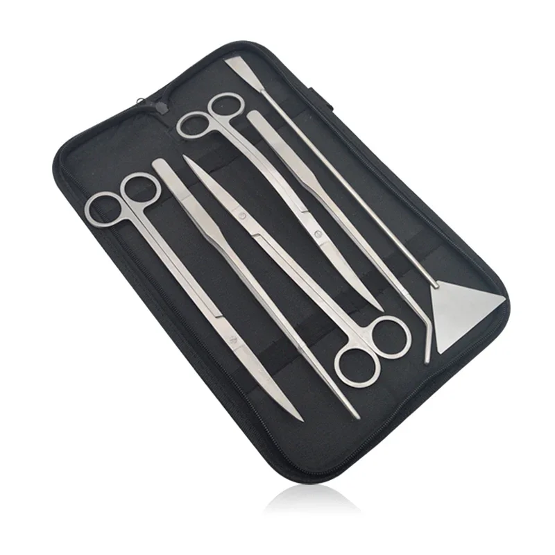 Aquarium Schaar Gereedschap Set Golf Schaar Pincet Planten Gras Roestvrij Reinigingsgereedschap Aquarium Schoppen Aquarium Accessoires - afbeelding 2