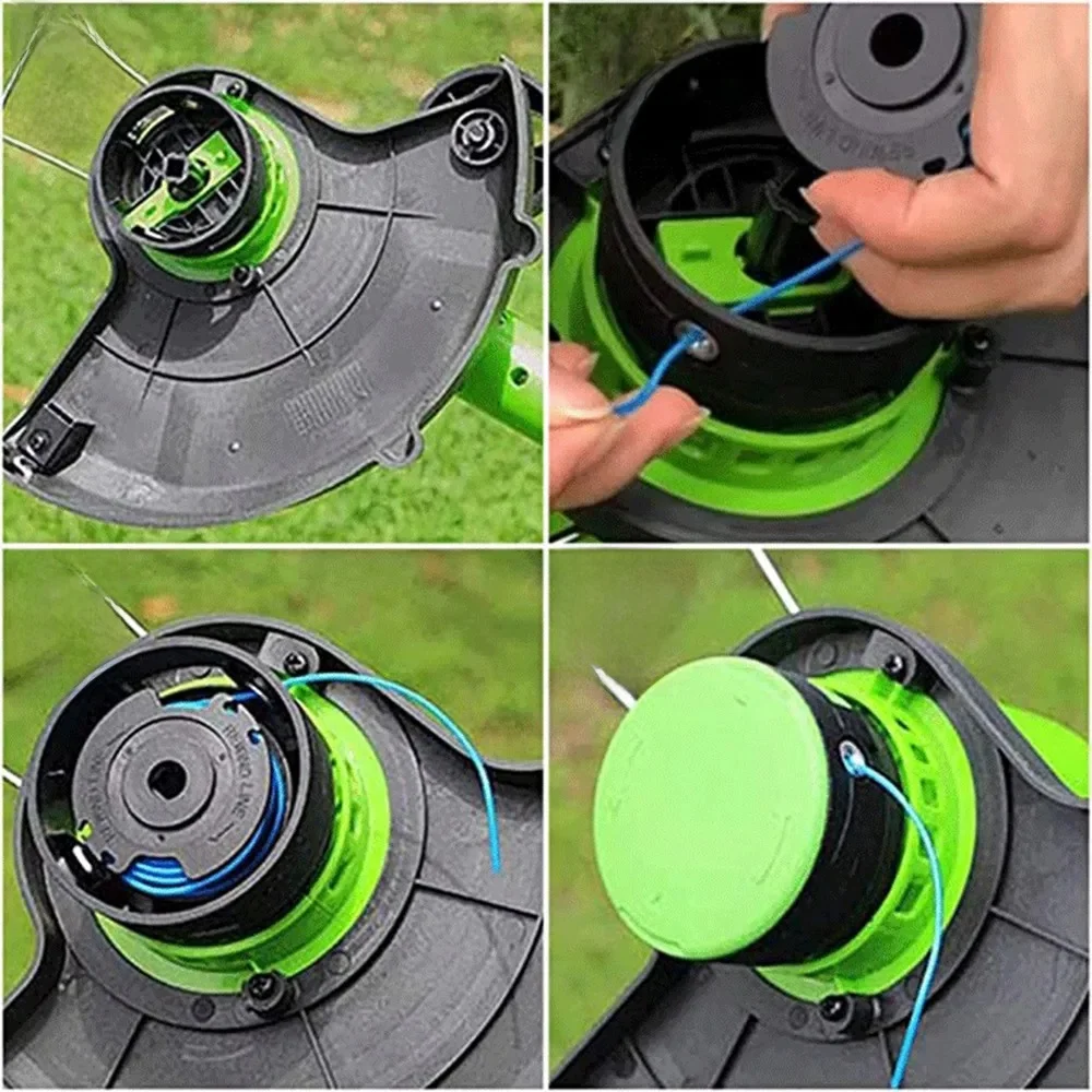 N37R_NL Lot de 3 bobines de taille-bordures 29252 29092 pour Greenworks 20 V 24 V