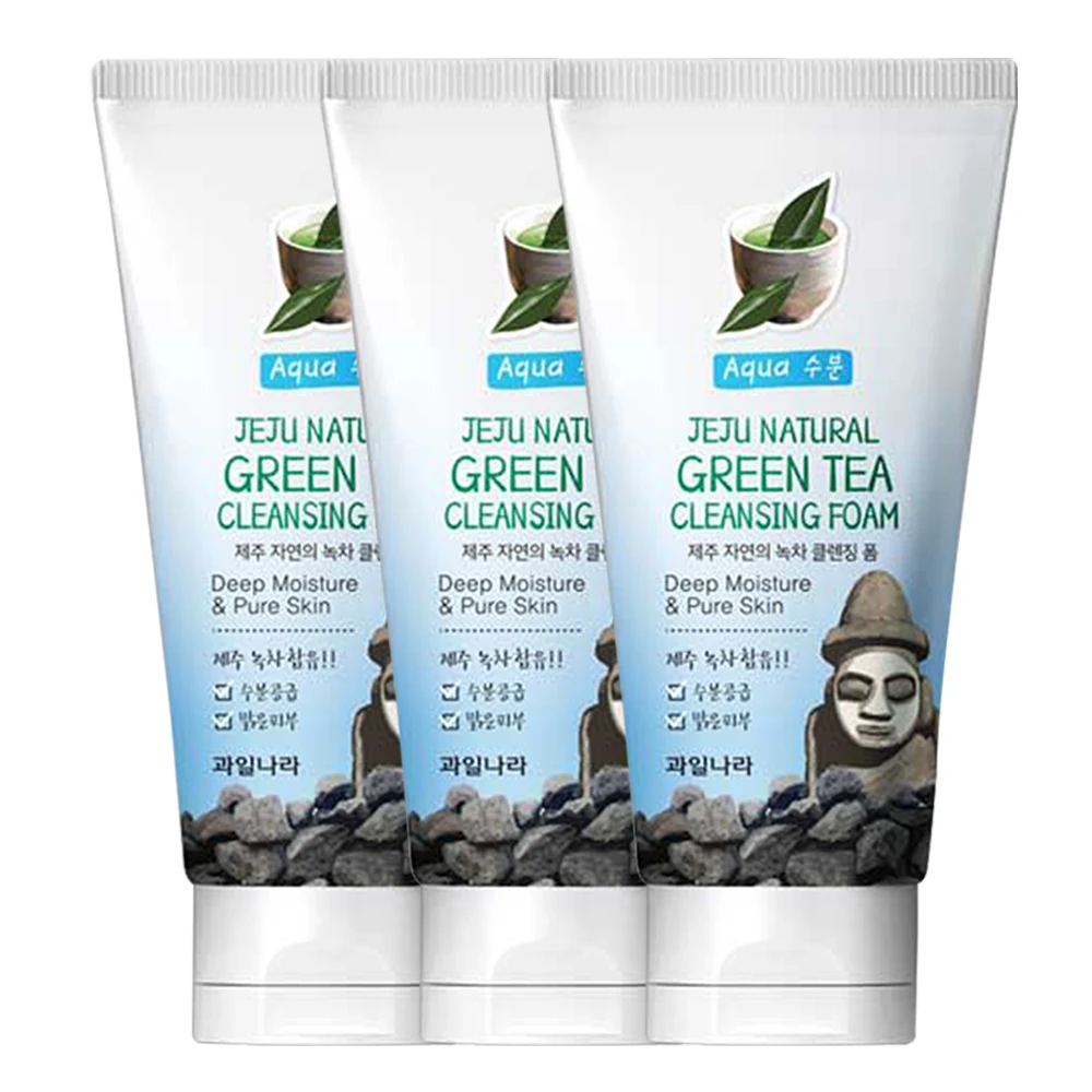 Fruit country Jeju Green Tea Cleansing Foam 120g x 3 pieces/Cleansing Foam, foam cleansing, cleansing