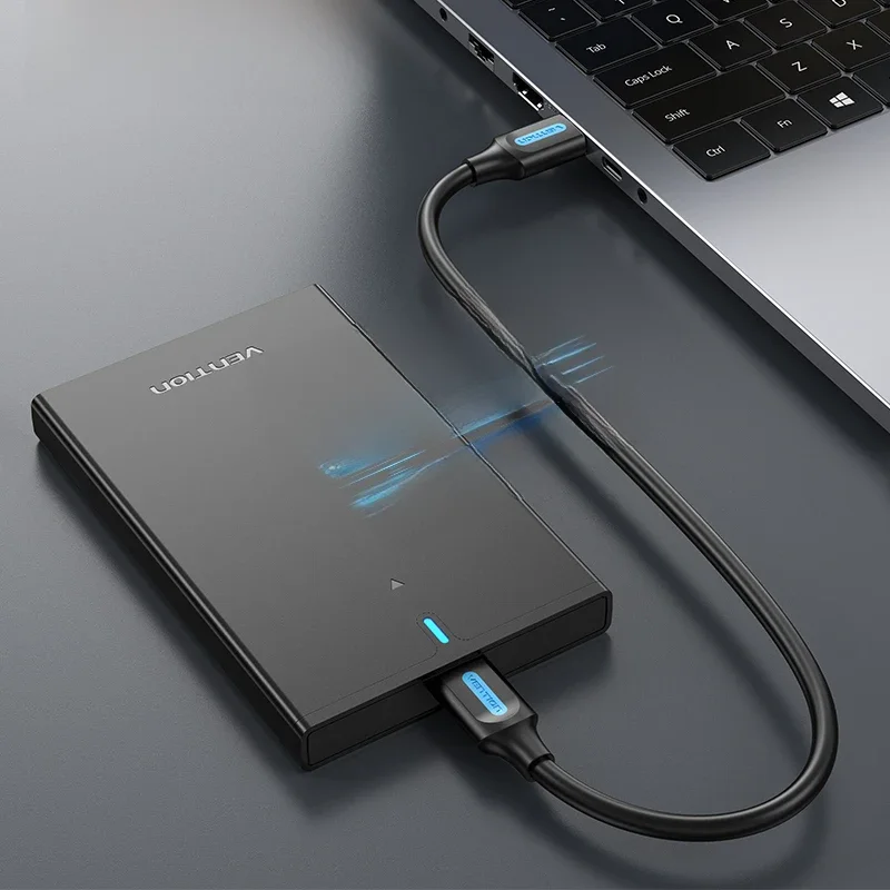 Obudowa dysku twardego Vention HDD Case 2.5 SATA to USB 3.0 Adapter Obudowa dysku twardego SSD Disk HDD Box USB 3.0 Micro B HD Zewnętrzny — zdjęcie produktu 7