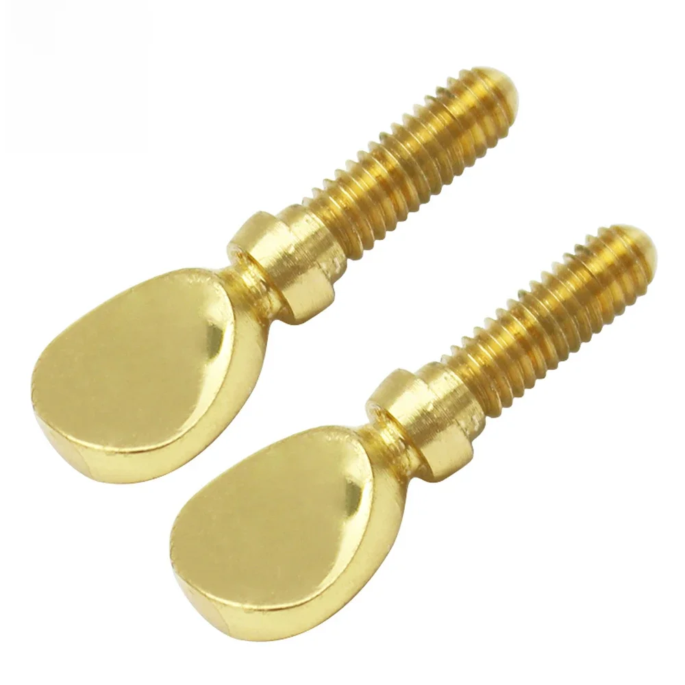 M MBAT 2 pièces or Saxophone cou vis vis de serrage Sax pièces d'outils de remplacement accessoire d'instrument à vent