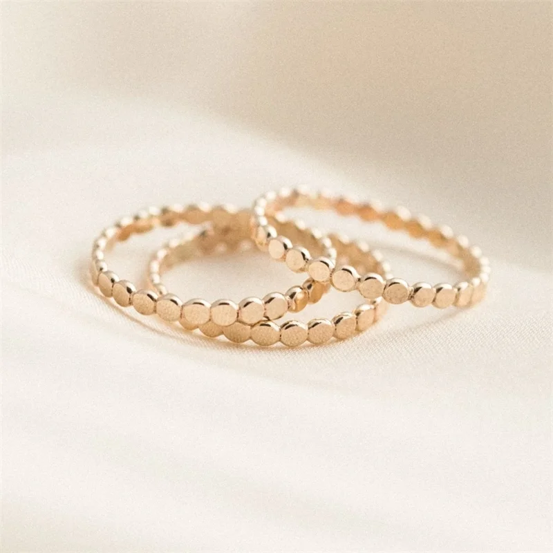 14K złoty wypełniony pierścionek na środek palca Boho złota biżuteria Anillos Mujer minimalistyczny pierścionek w stylu boho dla kobiet minimalistyczny pierścionek