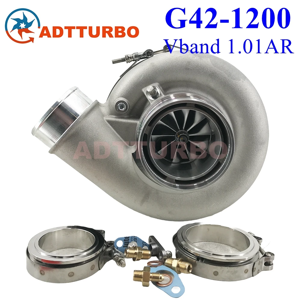 

Турбокомпрессор G42-1200 860778-5004S Vband 1.01AR с шарикоподшипником турбины, 475-1200 л.с., 2.0-7.0 л, для Garrett Performance Supercharger