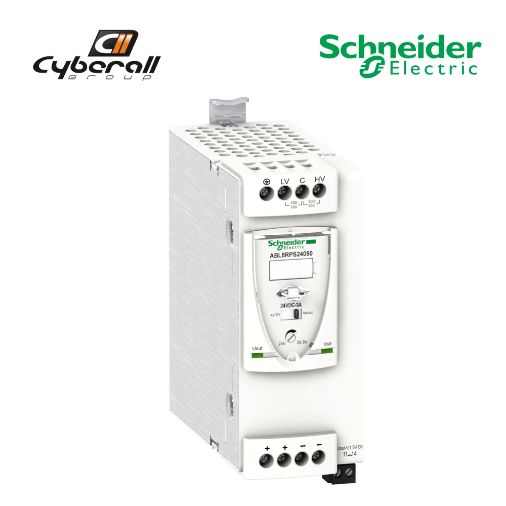Schneider Electric-Cyberall-1 or 2 phase modular switching power supply 100-500V 24V DC 5A