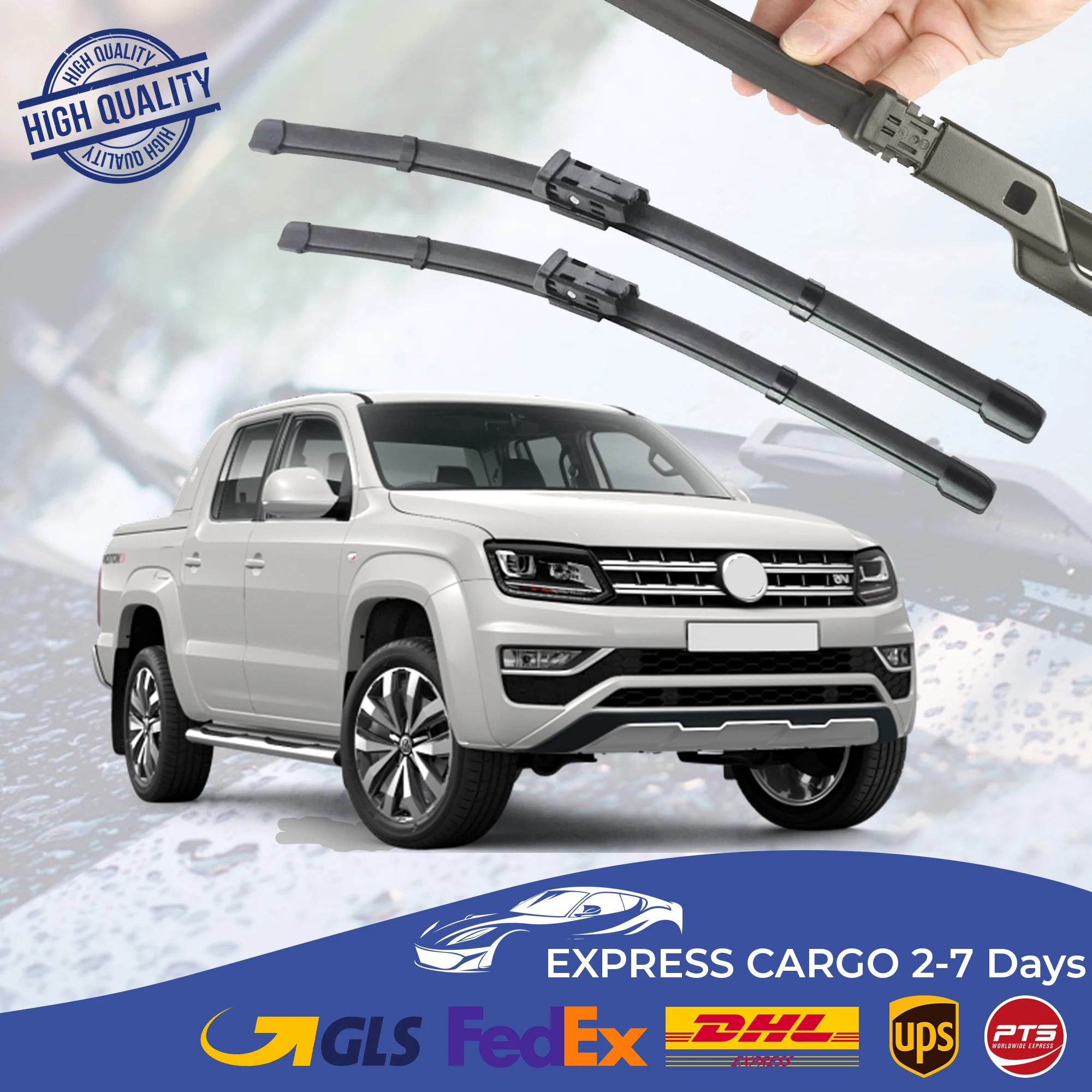 

Car Wiper Blade For Volkswagen Amarok (2013-2021) Auto Windscreen Windshield Wipers Blades Window Wash Front