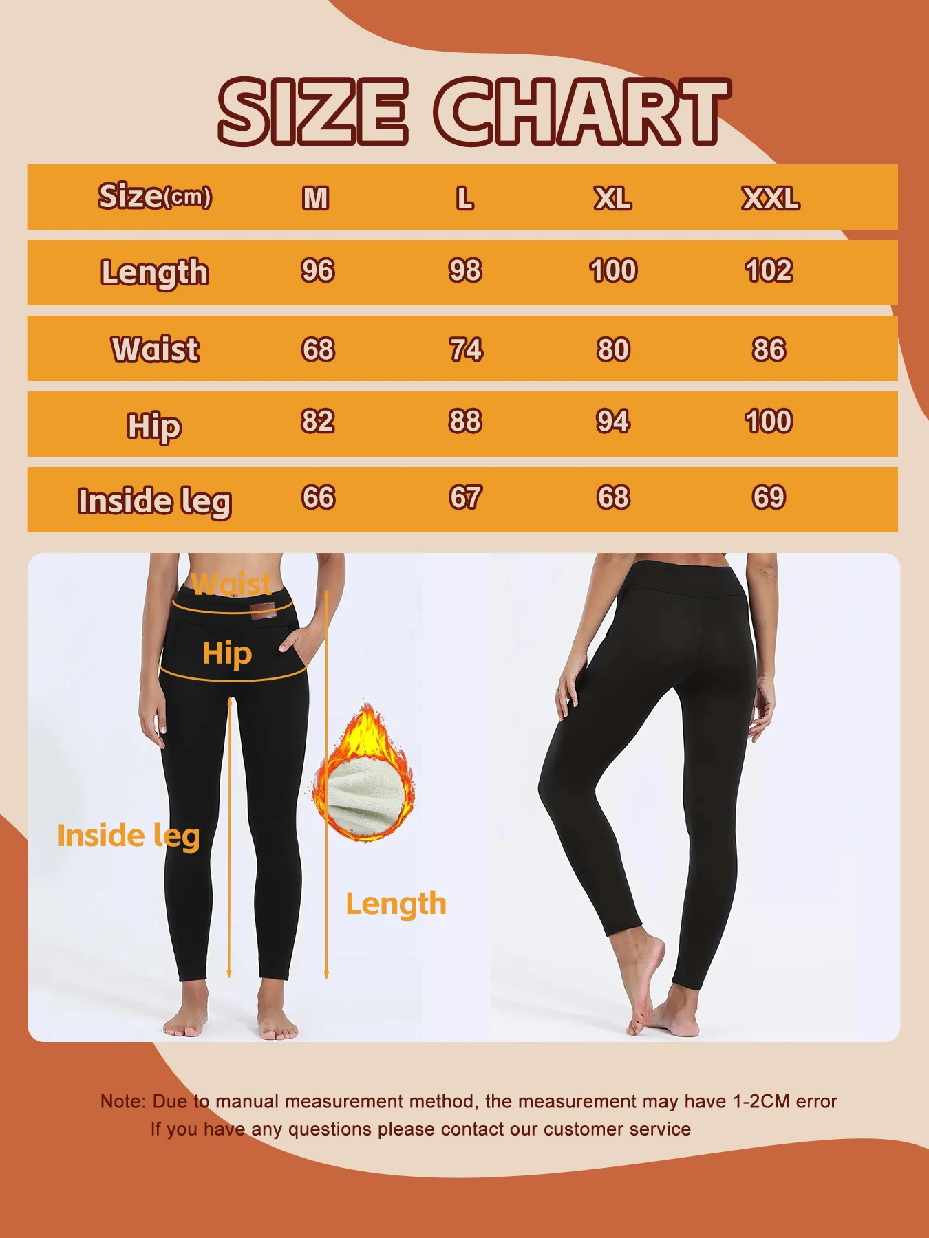 Women’s Fleece Leggings Set 6