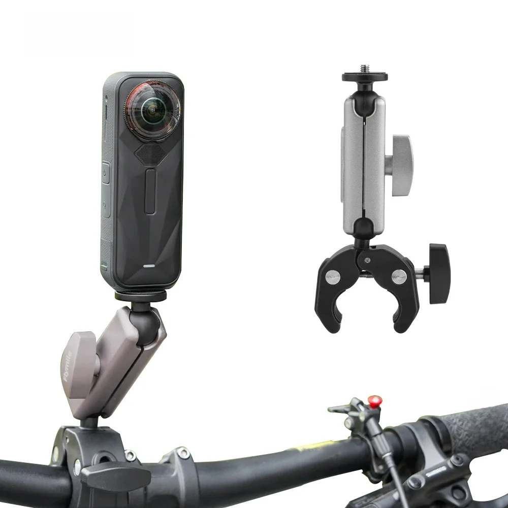 AliExpress BRDRC Bike Motorcycle Handlebar Mount Riding Bracket For DJI POCKET 3/Insta360 X5/Gopro 13/Action 5 Pro Camera Accessoise