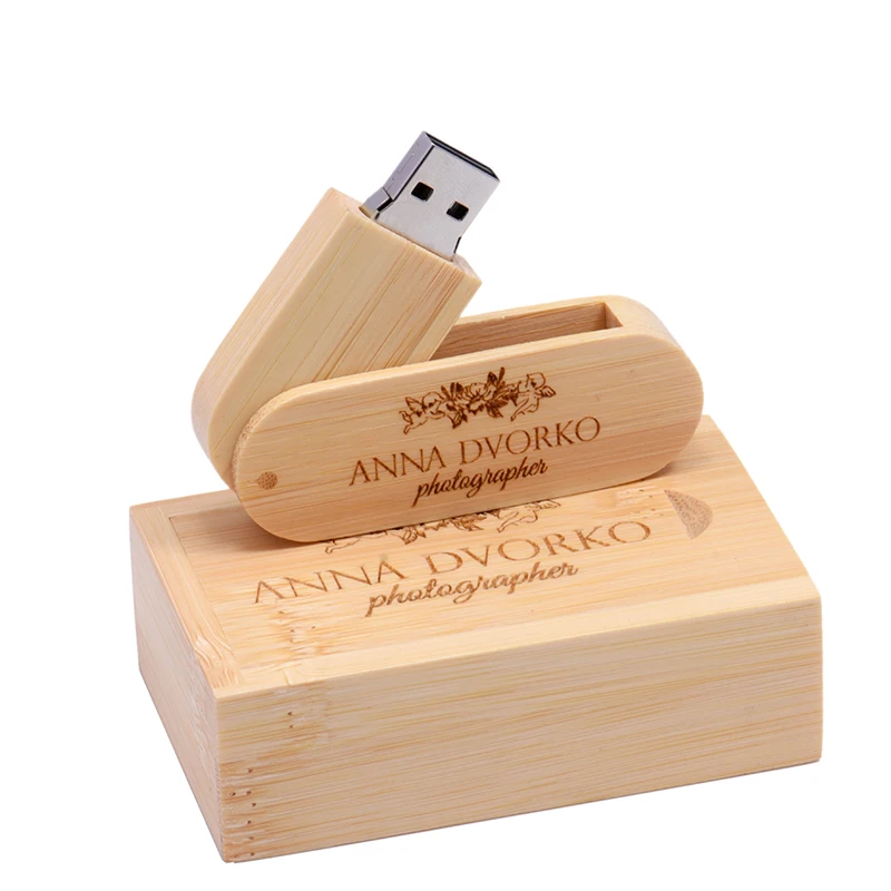 هدايا الزفاف خشبية 64 جيجابايت فلاش حملة محرك USB بشعار مخصص مجاني 2.0 32 جيجابايت القلم محرك القيقب 16 جيجابايت ذاكرة عصا الخيزران 8 جيجابايت U القرص 4 جيجابايت