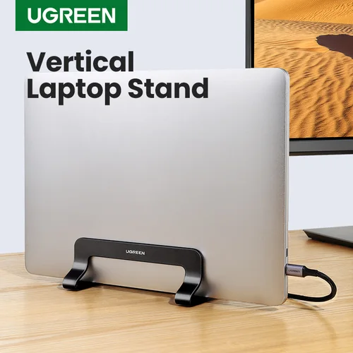 UGREEN-soporte Vertical para ordenador portátil, accesorio de aluminio para MacBook Pro, tableta y teléfono