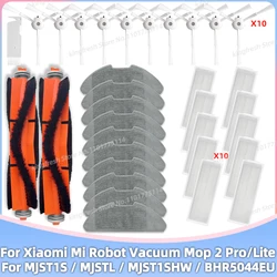 Fit For Xiaomi Mi Robot Vacuum Mop 2 Lite / Mop 2 Pro MJSTL MJST1SHW Replacement Parts Roller Side Brush Hepa Filter Mop Cloth