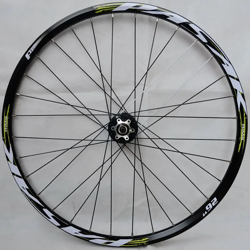 AliExpress NONE Mtb Front wheel Mountain bike Wheel 26 27.5 29er Disc Brake 6 Bolts OLD 100mm QR 9mm Sealed Bearing 2 Cycling Bike Wheelset
