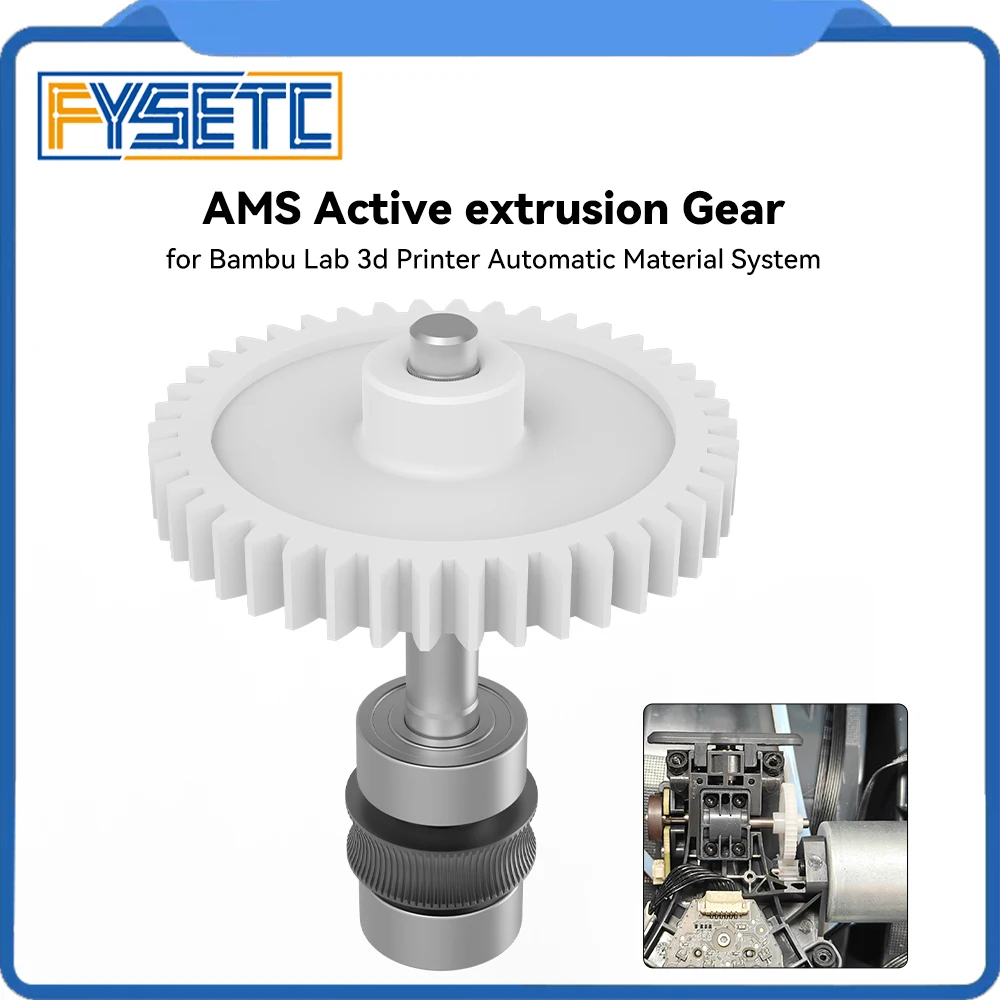 

For Bambu AMS/AMS2 Pro Gear Kit AMS Active Extrusion Wheel Assembly Kit 3D Replacement Parts for Bambu AMS
