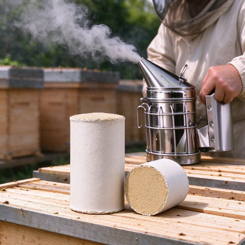 Bee Smoker Pellets Bee Smoke Fuel Beekeepers Bees Chinese Herb Medicinal Bee Smoker Sprayer Herb Fumigating Beekeeping Tools