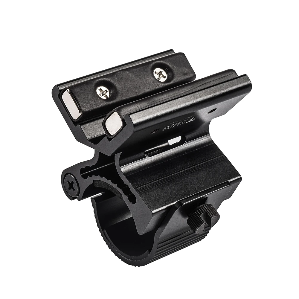 Trustfire GM03 regulowany magnetyczny uchwyt na broń Led luneta laserowa latarka Lanterna uchwyt mocny X 25.4MM zakres uchwyt na latarkę